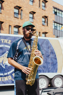 Neotech Soft Sax Regular – Saxophongurt mit Nackenpolster für alle Saxophone