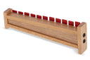 GEWA Glockenspiel G11 – diatonisch c''–f''', rote Klangplatten, Holzrahmen