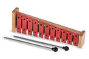 GEWA Glockenspiel G11 – diatonisch c''–f''', rote Klangplatten, Holzrahmen