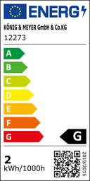 König & Meyer Notenpultleuchte 12273 Notenpultleuchte Double4 LED T-Model FlexLight