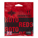Rotosound R11 Roto Reds E-Gitarren-Saiten – Medium .011