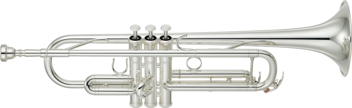 Yamaha YTR-4335GSII Bb-Trompete – versilbert, ML-Bohrung 11,65 mm, Goldmessing-Schallbecher, Neu & OVP
