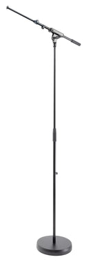 K&M 26020 Mikrofonstativ Galgenstativ mit Rundsockel schwarz