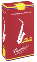 Vandoren Blatt Alt Saxophon Java Filed Red 2.0 10er SR262R