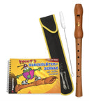 Voggy’s Blockflöten-Set – Sopran C, barocke Griffweise, inkl. Schule & Zubehör