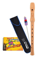 Voggy's Blockflöten-Set – Deutsche Griffweise, Birnbaum/Bergahorn
