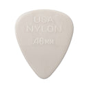 Dunlop Standard Nylon Plektrum – .46 mm, Classic Shape, cremeweiss, Neu & OVP