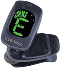 GEWA CLIP-2 Clip-On Stimmgerät – Chromatisch mit Auto-On/Off & Farbdisplay