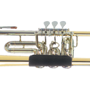 La Tromba Handschutz für Flügelhorn – Kunststoffgewebe, Schwarz