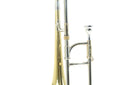 Roy Benson AT-201 Altposaune in Eb – Goldmessing, Neusilber-Zug