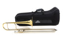 Roy Benson AT-201 Altposaune in Eb – Goldmessing, Neusilber-Zug