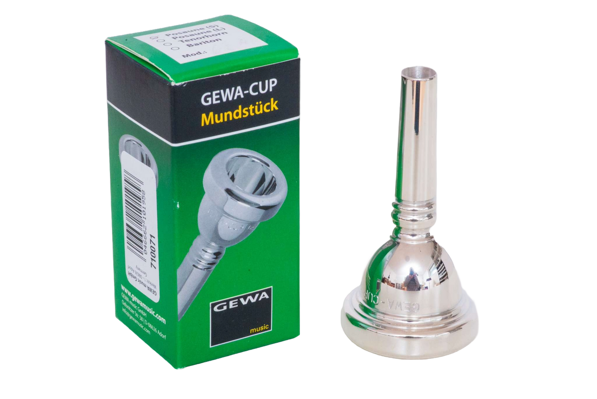 Gewa 6 1/2 AL-S mouthpiece for trombone with small shank like Bach