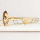 B&S 3085B Challenger Tenorposaune mit Quartventil – Goldmessing
