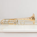 B&S 3085B Challenger Tenorposaune mit Quartventil – Goldmessing