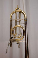 Conn-72h-1962-Bass-Posaune-trombone-Elkhart-vernickelt-1-Ventil-2-Hebel-256016177676-13