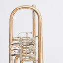 Lidl LTR-735G Bb-Trompete Drehventile mit Goldmessingbecher