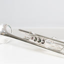 Carol Brass CTR-5050L Bb-Trompete versilbert mit Goldmessing-Mundrohr