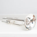 Carol Brass CTR-5050L Bb-Trompete versilbert mit Goldmessing-Mundrohr