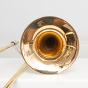 S.E. Shires TBQ30GRFD Tenorposaune mit Quartventil, Goldmessing, Screw Bell