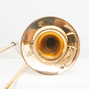 S.E. Shires TBQ30GRFD Tenorposaune mit Quartventil, Goldmessing, Screw Bell