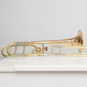 S.E. Shires TBQ30GRFD Tenorposaune mit Quartventil, Goldmessing, Screw Bell