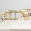 S.E. Shires TBQ30GRFD Tenorposaune mit Quartventil, Goldmessing, Screw Bell