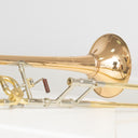 S.E. Shires TBQ30GRFD Tenorposaune mit Quartventil, Goldmessing, Screw Bell