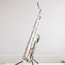 Keilwerth „New King" Tenorsaxophon, versilbert, Baujahr 1958 – überholt