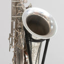 Keilwerth „New King" Tenorsaxophon, versilbert, Baujahr 1958 – überholt