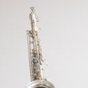 Keilwerth „New King" Tenorsaxophon, versilbert, Baujahr 1958 – überholt