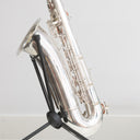 Keilwerth „New King" Tenorsaxophon, versilbert, Baujahr 1958 – überholt