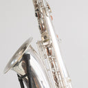 Keilwerth „New King" Tenorsaxophon, versilbert, Baujahr 1958 – überholt