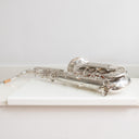 Keilwerth „New King" Tenorsaxophon, versilbert, Baujahr 1958 – überholt