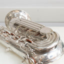 Keilwerth „New King" Tenorsaxophon, versilbert, Baujahr 1958 – überholt