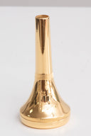 King M21 Mundstück für Jazz-Tenorposaune Small Shank kleiner Schaft – Vergoldet & legendär
