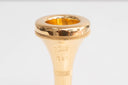 King M21 Mundstück für Jazz-Tenorposaune Small Shank kleiner Schaft – Vergoldet & legendär