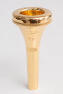 King M21 Mundstück für Jazz-Tenorposaune Small Shank kleiner Schaft – Vergoldet & legendär