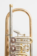 Yamaha YTR-436G B-Drehventil-Trompete – Präzision & Wärme in deutscher Bauweise