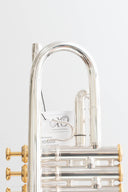 XO 1600IS Roger Ingram Bb-Trompete – Profi-Modell, versilbert & vergoldet, inkl. Zubehörset & Koffer