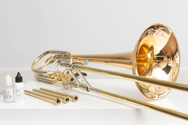 Eastman ETB848G Bassposaune – Neu & OVP, designed by Shires Bb/F/Gb/D mit 3 Leadpipes