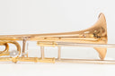 Yamaha YSL-448GEII Tenorposaune – B/F, Goldmessing-Schallstück, inkl. Koffer & Zubehör