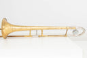 Conn 4H Artist Jazz Tenorposaune – Baujahr 1953, Vintage-Patina, große Gravur
