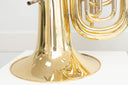 Cerveny Junior B-Tuba 671-4G – 4 Drehventile, Goldmessing, frisch überholt, inkl. Soundline Gigbag & Mundstück, aus Profihand