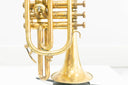 Royal Kornett in Bb – Messing, unlackiert, frisch überholt