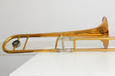 King 4B 2104 Tenorposaune – 1989, Goldlack, inkl. Originalkoffer