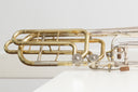 King 6B Duo Gravis SilverSonic Bassposaune (1975) | Bb/F/Gb/D | Unabhängige Ventile | Sterling Silver Schallbecher
