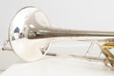 King 6B Duo Gravis SilverSonic Bassposaune (1975) | Bb/F/Gb/D | Unabhängige Ventile | Sterling Silver Schallbecher
