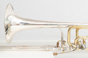 King 6B Duo Gravis SilverSonic Bassposaune (1975) | Bb/F/Gb/D | Unabhängige Ventile | Sterling Silver Schallbecher