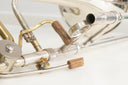 King 6B Duo Gravis SilverSonic Bassposaune (1975) | Bb/F/Gb/D | Unabhängige Ventile | Sterling Silver Schallbecher