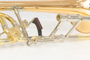 Shires TBQ36GR Bassposaune mit Goldmessing-Schallstück – Tiefer, reicher Klang